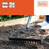 Black+Decker Hrábě 150*35*8 cm