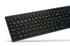 Rapoo 8100M Wireless Multi-Mode Optical Mouse and Keyboard Set Black CZ/SK