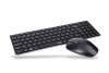 Rapoo 9300M Wireless Multi-Mode Slim Mouse and Ultra-Slim Keyboard Black