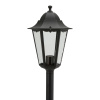 SMARTWARES Zahradní lampa venkovní 125 cm, černá