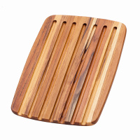 Teak Haus 409 Edge Grain Prkénko na chléb, 40,5x28x1,4