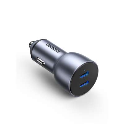 UGREEN USB-C PD+USB-C PD 40W Rychlonabíječka do auta