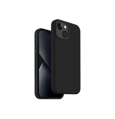 UNIQ HYBRID IPHONE 14 6.1 (2022) LINO - MIDNIGHT BLACK (BLACK)