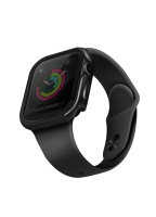 Uniq Valencia pouzdro pro Apple Watch 44mm Blush Gunmetal šedé