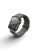 UNIQ Aspen Braided řemínek pro Apple Watch 44/42mm zelený