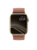 UNIQ Aspen Braided řemínek pro Apple Watch 44/42mm růžový