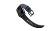 UNIQ LINUS AIROSOFT SILICONE APPLE WATCH STRAP 41/40/38MM - MIDNIGHT BLACK (BLACK)