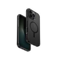 UNIQ Combat MagClick charging ochranný kryt na iPhone 16 Pro Max, Carbon (black)