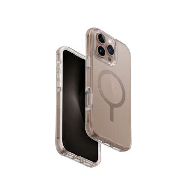 UNIQ Combat MagClick charging ochranný kryt na iPhone 16 Pro Max, Taupe gold