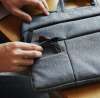 Uniq Cavalier 2-in-1 Laptop Sleeve (Up to 15 Inche) - Charcoal