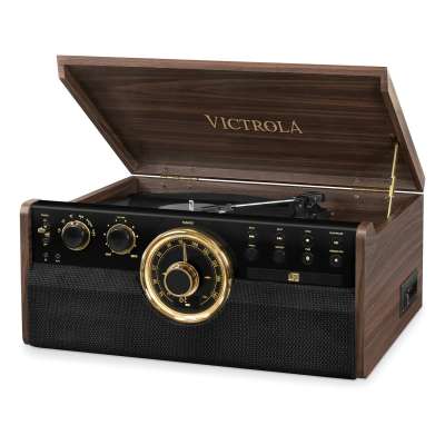 Victrola VTA-270B Gramofon hnědý