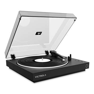 Victrola VPT-800-BLK-INT Automatic gramofon černý