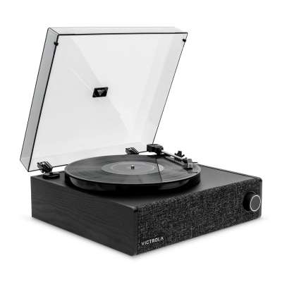 Victrola VTA-78-BLK-INT Eastwood LP gramofon černý